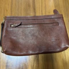 ブラウンレザー中型バッグのサムネイル