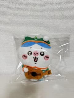エニマイくじ ちいかわ D賞ぬいぐるみキーホルダー　ハチワレのサムネイル
