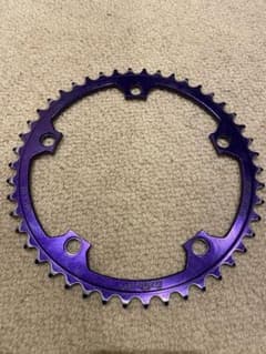【希少パープル】プロファイル 46t チェーンリング 厚歯 ピスト fgfs 希少パープル】プロファイル 46t チェーンリング 厚歯 ピスト fgfs