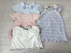 まとめ売り　バースデイ 半袖トップス　Tシャツ90 女の子　春夏のサムネイル