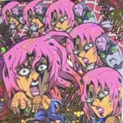 ジョジョの奇妙な冒険 黄金の風 シール ウエハース ディアボロ