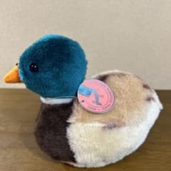 昭和レトロ 東京動物園協会 カモのぬいぐるみ - メルカリ