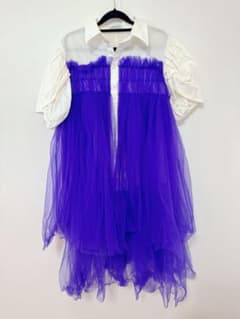 VIVIANO Tulle Trimmed Flowerのサムネイル