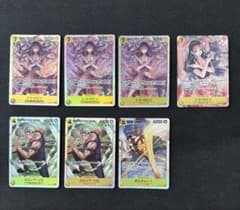 ワンピースカード ニコ・ロビン SR、パラレル ゾロSR、黄猿SR - メルカリ