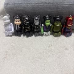 BE@RBRICK MARVEL キーチェーン 7種セットのサムネイル