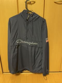 Champion ネイビー ナイロンジャケットのサムネイル