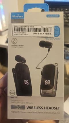 【本体のみ】Model-K88 ワイヤレスヘッドセット クリップ付きマイクのサムネイル