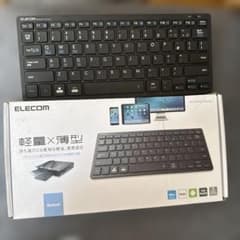 【箱付き！】ELECOM Bluetoothキーボード TK-FBP102のサムネイル