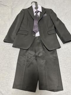 子供フォーマルスーツ 120cm ブラックのサムネイル
