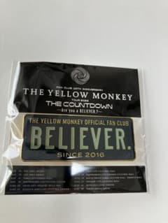 BELIEVER. ピンバッジ 未開封 THE YELLOW MONKEY - メルカリ