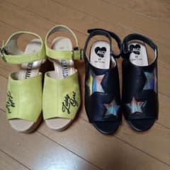 ZIDDY GIRL 、 ALGY 22cm　2足セット　サンダルのサムネイル
