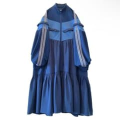 【最終値下げから更に値下げ】HEIHEI ジャージワンピース BLUE 最終値下げ】HEIHEI ジャージワンピース BLUE - メルカリ