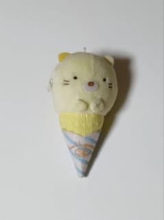 Sumikko Gurashi Cat Ice Cream Plush Pouch