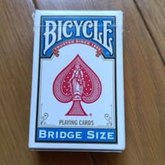 m*ー様 BICYCLE トランプ ブリッジサイズ 青のサムネイル