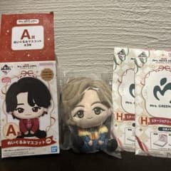 一番くじ　Mrs. GREEN APPLE ぬいぐるみマスコット A賞　藤澤涼架のサムネイル