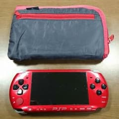 PSP 本体 ジャンク品  +ポーチのサムネイル