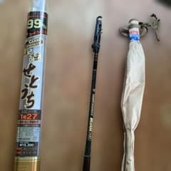 【新品未使用ケース付】ダイワ カーボウィスカー 小継せとうち 1号-27のサムネイル
