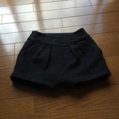 rienda ショートパンツ 秋冬 ブラック XSのサムネイル