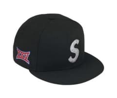 Supreme x Swarovski S Logo New Era Black - メルカリ