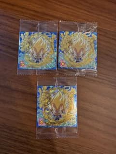 最新弾 ドラゴンボール シール ウエハース 16弾 ベジータ 10周年レアのサムネイル