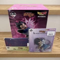 一番くじ ドラゴンボール スペクタクルバトル D賞 ベジータ おまけ付きのサムネイル