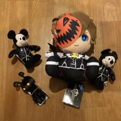 キングダムハーツII Lぬいぐるみ ソラ ハロウィンタウンVer 他マスコット