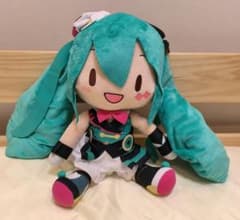 初音ミク ふわふわぬいぐるみ　マジカルミライ2019 初音ミク マジカルミライ2019ふわふわぬいぐるみ L - メルカリ