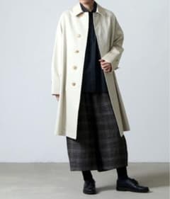 ANATOMICA（アナトミカ）シングルラグランコートOyster size38 - メルカリ