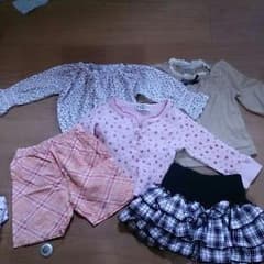 女の子服80・90セットのサムネイル