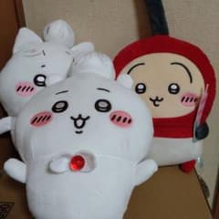 ちいかわ 阪急 超BIGぬいぐるみ 3体セット 新品未開封 メルカリ最安値セール ちいかわ 誕生日BIGぬいぐるみ 3種セット - メルカリ