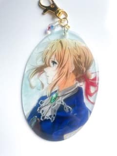 ヴァイオレットエヴァーガーデン ★ストラップキーホルダー★ハンドメイドのサムネイル