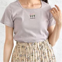 Tシャツ スクエアネックのサムネイル