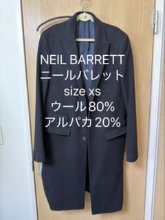 NEIL BARRETT ウールコート XS - メルカリ