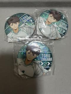 ハイキュー!! 及川徹　プリンスホテル カプセル ホログラム缶バッジのサムネイル