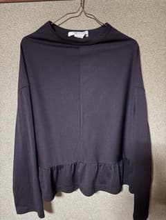 COMME des GARÇONS コムコム ジャージ素材フリルカットソーのサムネイル