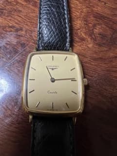 Longines 18K金無垢 メンズ腕時計 クォーツ 中古稼働稀少美品 - メルカリ
