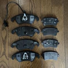 アウディA4クワトロSライン ブレーキパッド純正品中古 - メルカリ