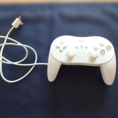 Wii クラシックコントローラ ホワイト 本体のサムネイル