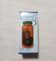 PORTABLE EMERGENCY BOTTLE 6点セット 防災用品