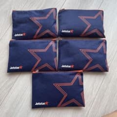 Jetstar トラベルポーチ 5個セットのサムネイル