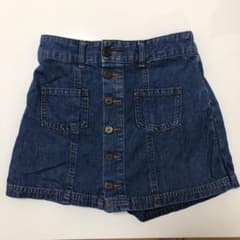 デニム　スカパン　XS 140 150のサムネイル