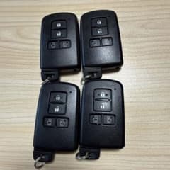 トヨタ純正 アルファード スマートキー (4つボタン) 4個 送料込み