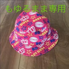 もゆるまま専用ベビードール 帽子 ピンク 54cmのサムネイル