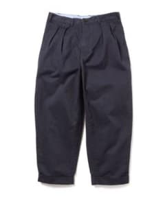BEAMS PLUS 2 Pleats Tapered Twill 紺色 XL - メルカリ