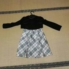 BURBERRY子供服女の子用120㎝ワンピース&ボレロセットのサムネイル