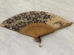 となりのトトロ 扇子 竹製