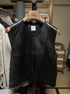 SUNSEA 20SS レザーベスト/supreme - メルカリ