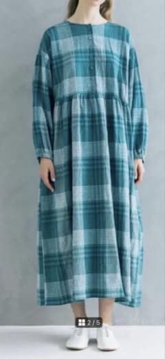 サマンサモスモス Cross×Linen ギャザーワンピース - メルカリ