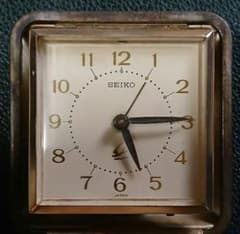 昭和レトロ SEIKO セイコー トラベル時計 ゼンマイ式 アンティーク