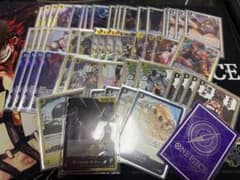 ワンピースカード 黒ティーチ 構築済みデッキ スリーブ付き＋サイド